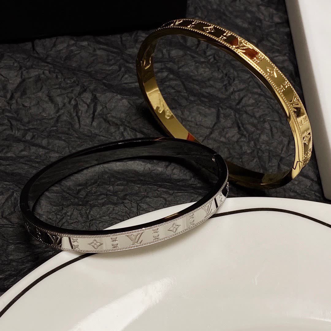 Louis Vuitton Monogram Star Bangle Bracelet